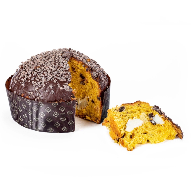 Panettone Esmeralda Con Cioccolato Fondente E Rhum Gelateria Museo